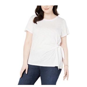 Style & co women’s plus size side tie top /Firm Price
